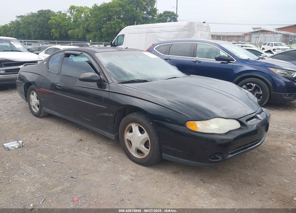 2000 CHEVROLET MONTE CARLO LS VIN: 2G1WW12E4Y9215379