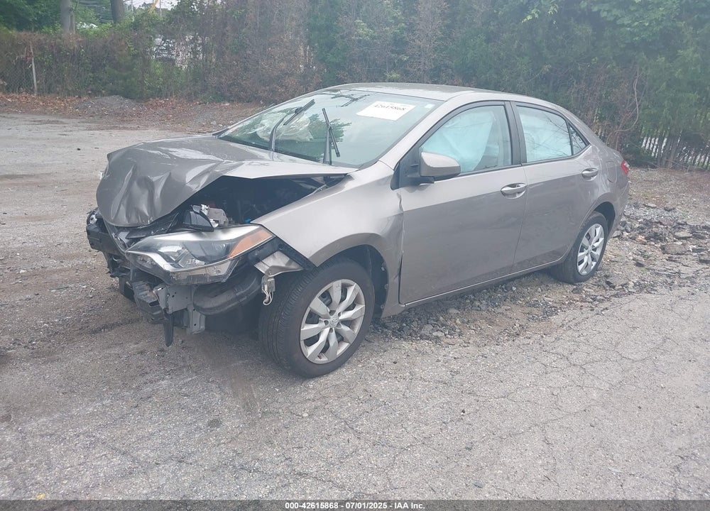 2016 TOYOTA COROLLA VIN: 2T1BURHE9GC706837