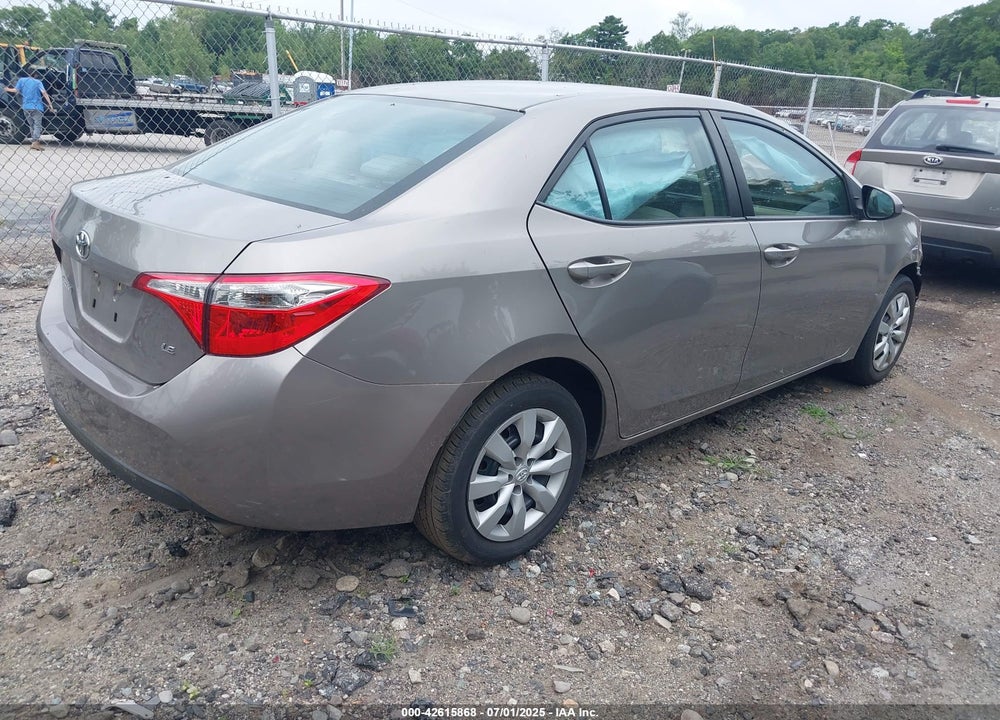 2016 TOYOTA COROLLA VIN: 2T1BURHE9GC706837
