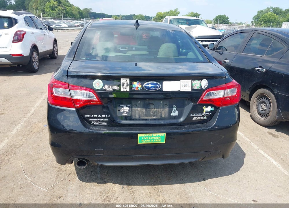 2016 SUBARU LEGACY VIN: 4S3BNAN61G3029836