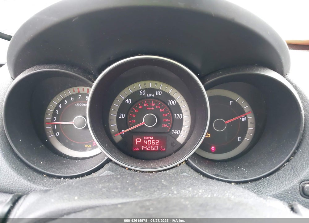 2010 KIA FORTE EX VIN: KNAFU4A25A5823949