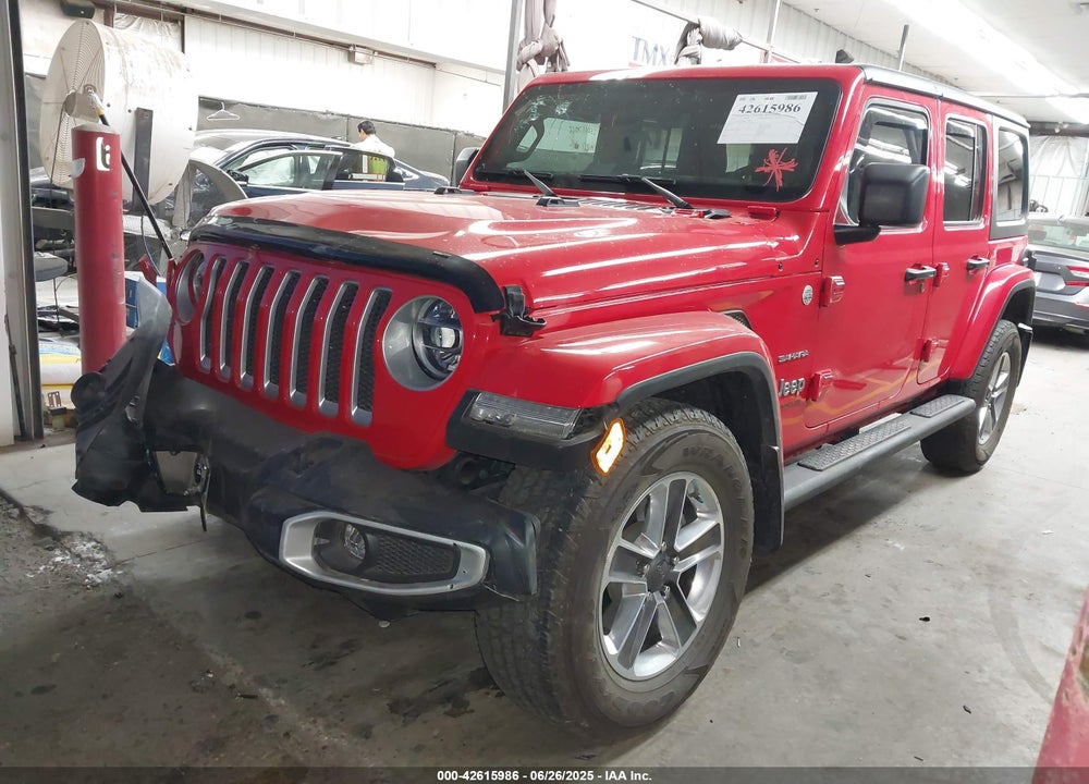 2022 JEEP WRANGLER UNLIMITED VIN: 1C4HJXEG8NW124892