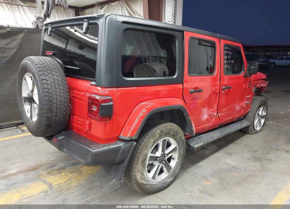 2022 JEEP WRANGLER UNLIMITED VIN: 1C4HJXEG8NW124892