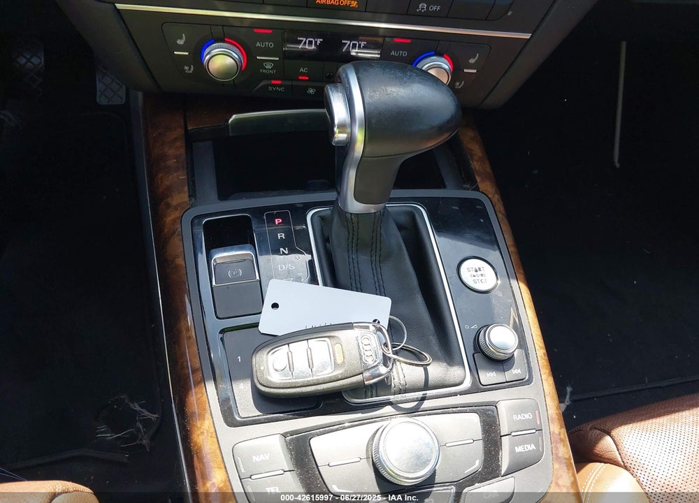 2012 AUDI A6 3.0 PREMIUM VIN: WAUJGAFC2CN138425