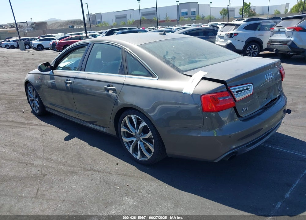 2012 AUDI A6 3.0 PREMIUM VIN: WAUJGAFC2CN138425