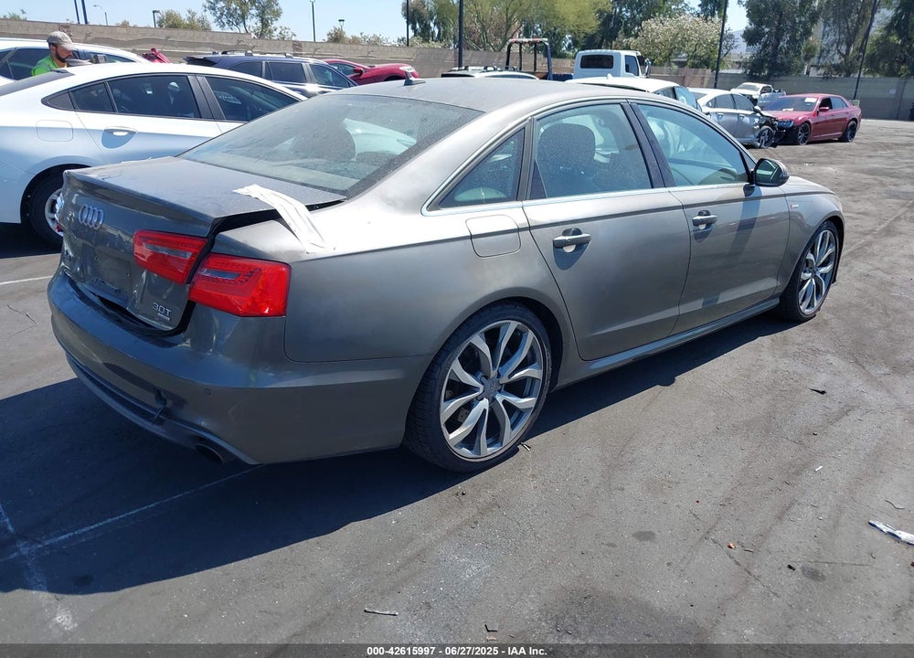 2012 AUDI A6 3.0 PREMIUM VIN: WAUJGAFC2CN138425