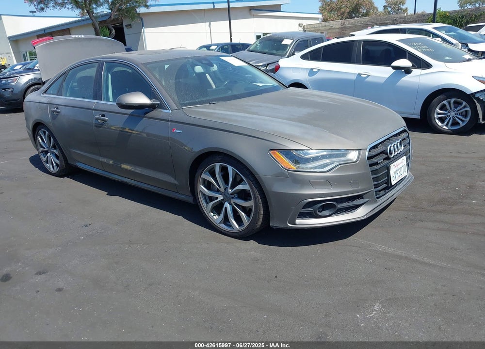 2012 AUDI A6 3.0 PREMIUM VIN: WAUJGAFC2CN138425