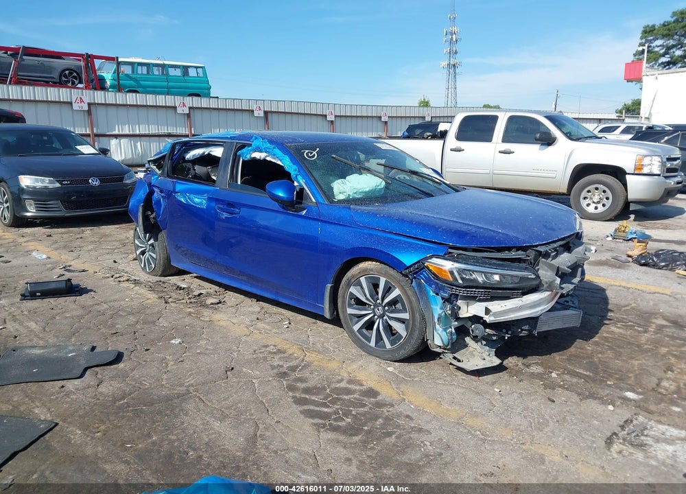 2022 HONDA CIVIC EX VIN: 2HGFE1F70NH310630