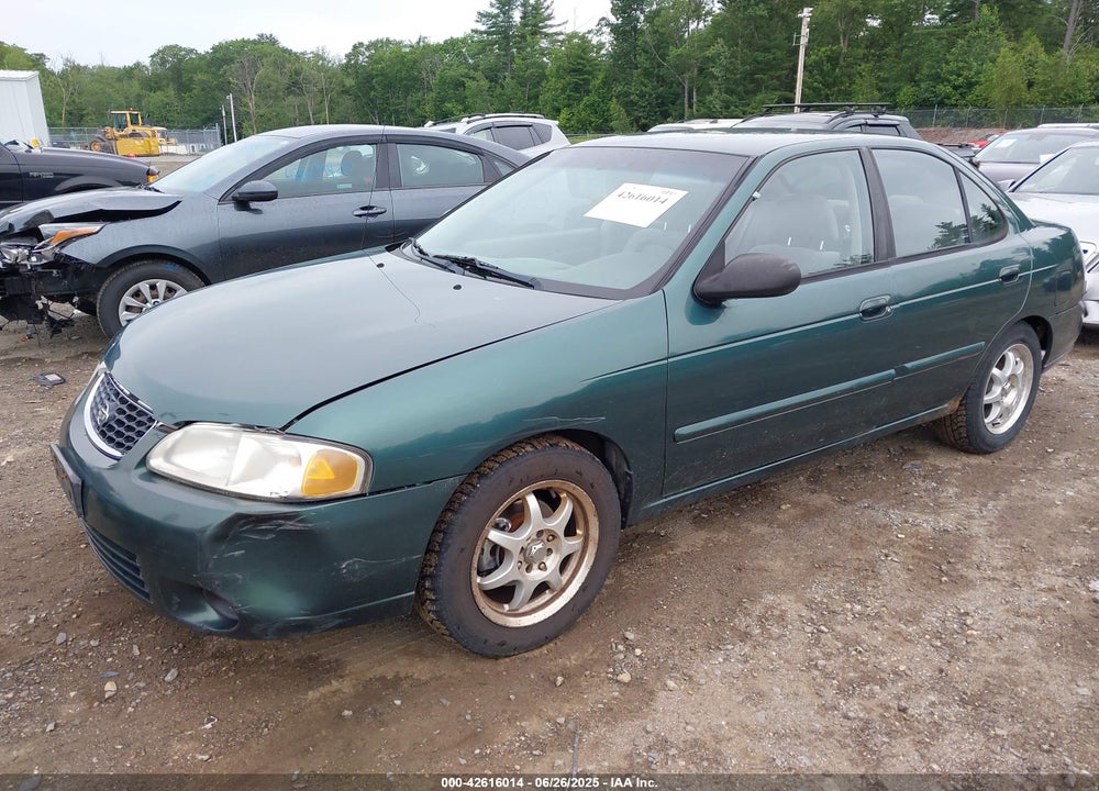 2000 NISSAN SENTRA GXE/XE VIN: 3N1CB51D0YL319552