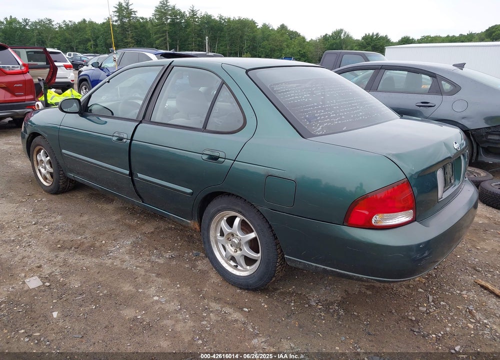 2000 NISSAN SENTRA GXE/XE VIN: 3N1CB51D0YL319552