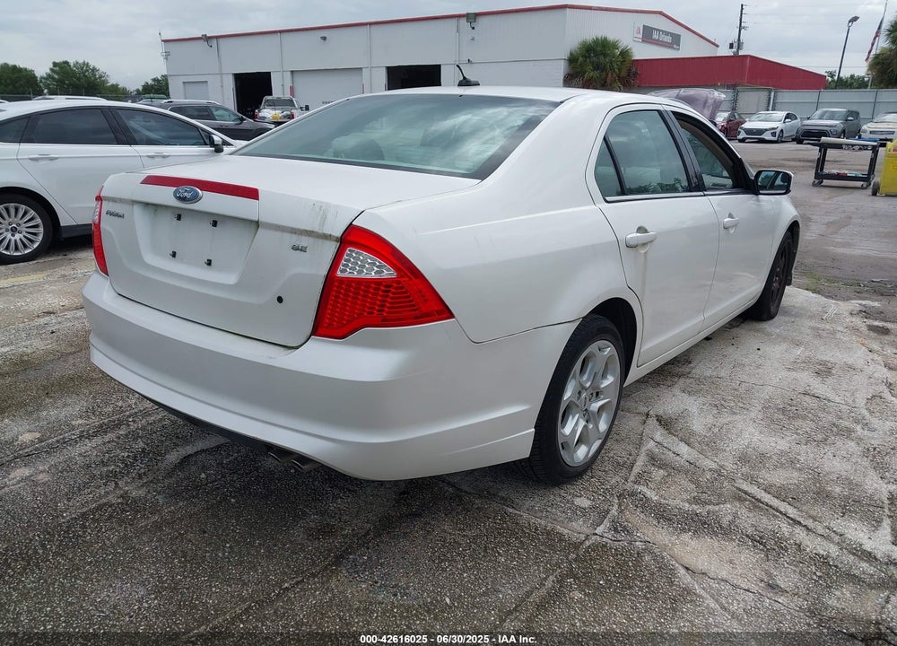 2010 FORD FUSION SE VIN: 3FAHP0HAXAR269920