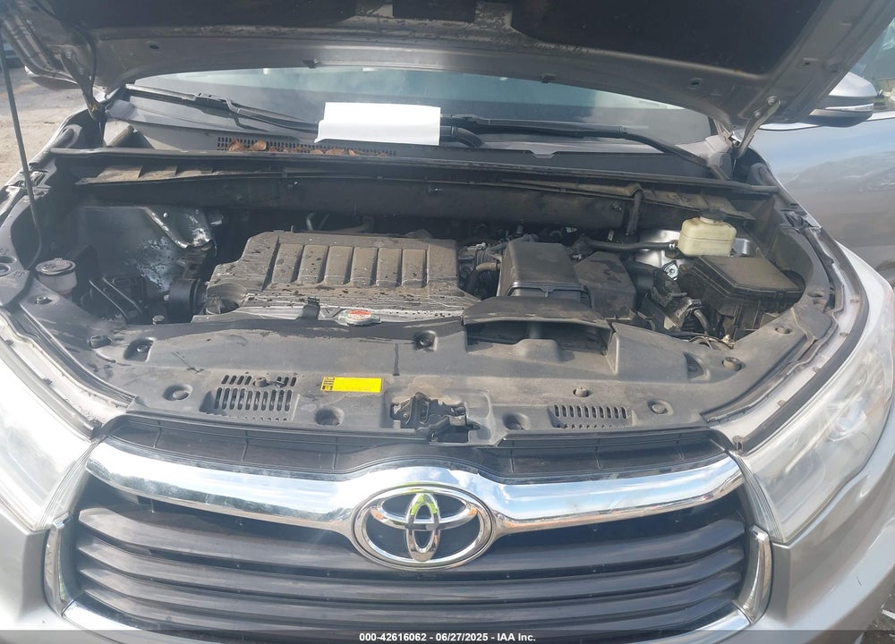 2016 TOYOTA HIGHLANDER VIN: 5TDKKRFHXGS140164