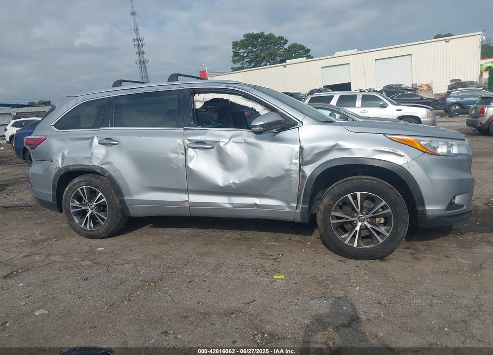 2016 TOYOTA HIGHLANDER VIN: 5TDKKRFHXGS140164