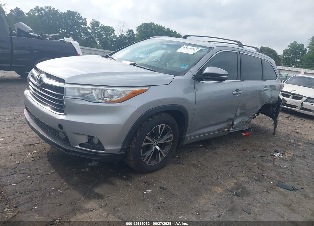 2016 TOYOTA HIGHLANDER VIN: 5TDKKRFHXGS140164