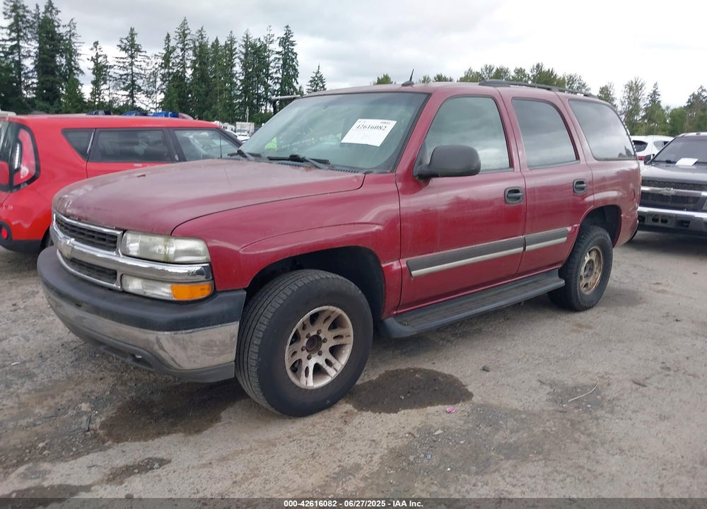 2005 CHEVROLET TAHOE LS VIN: 1GNEC13V25J257261