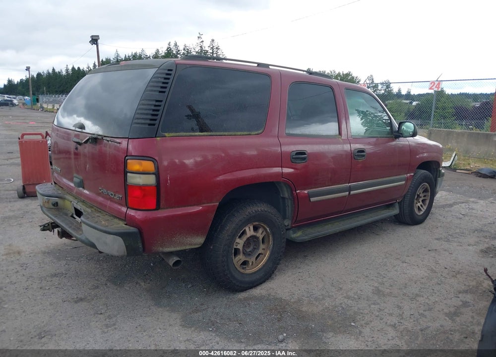 2005 CHEVROLET TAHOE LS VIN: 1GNEC13V25J257261