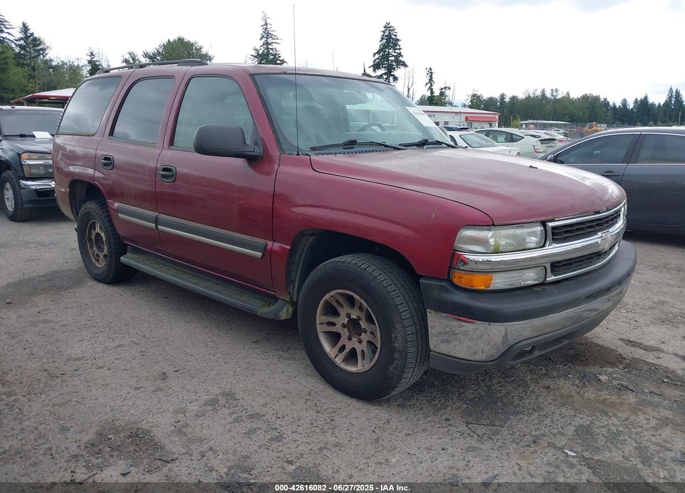 2005 CHEVROLET TAHOE LS VIN: 1GNEC13V25J257261