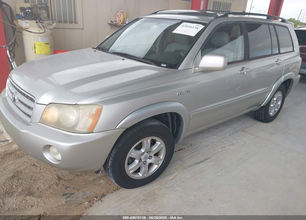 2003 TOYOTA HIGHLANDER LIMITED V6 VIN: JTEGF21A030106982