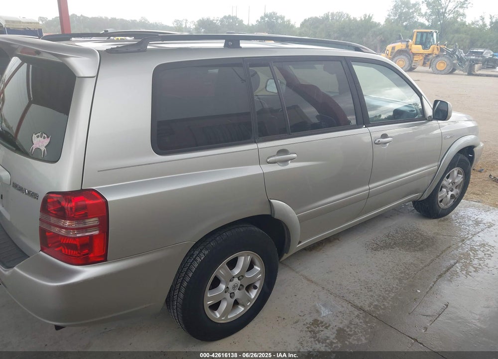2003 TOYOTA HIGHLANDER LIMITED V6 VIN: JTEGF21A030106982