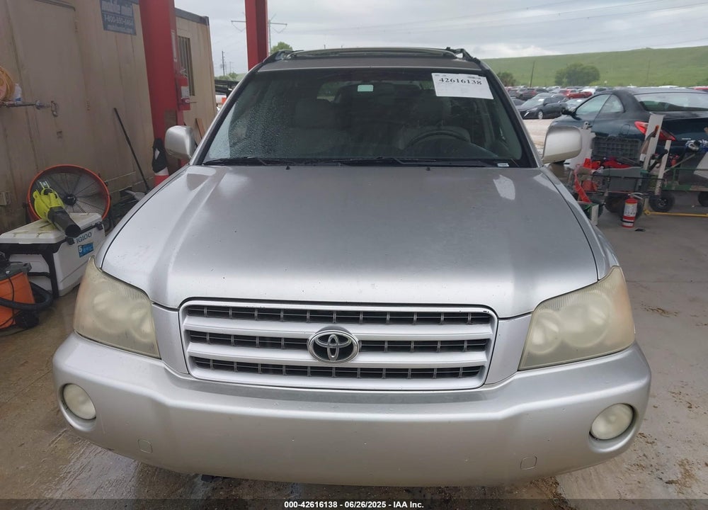2003 TOYOTA HIGHLANDER LIMITED V6 VIN: JTEGF21A030106982