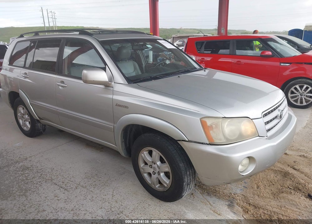 2003 TOYOTA HIGHLANDER LIMITED V6 VIN: JTEGF21A030106982
