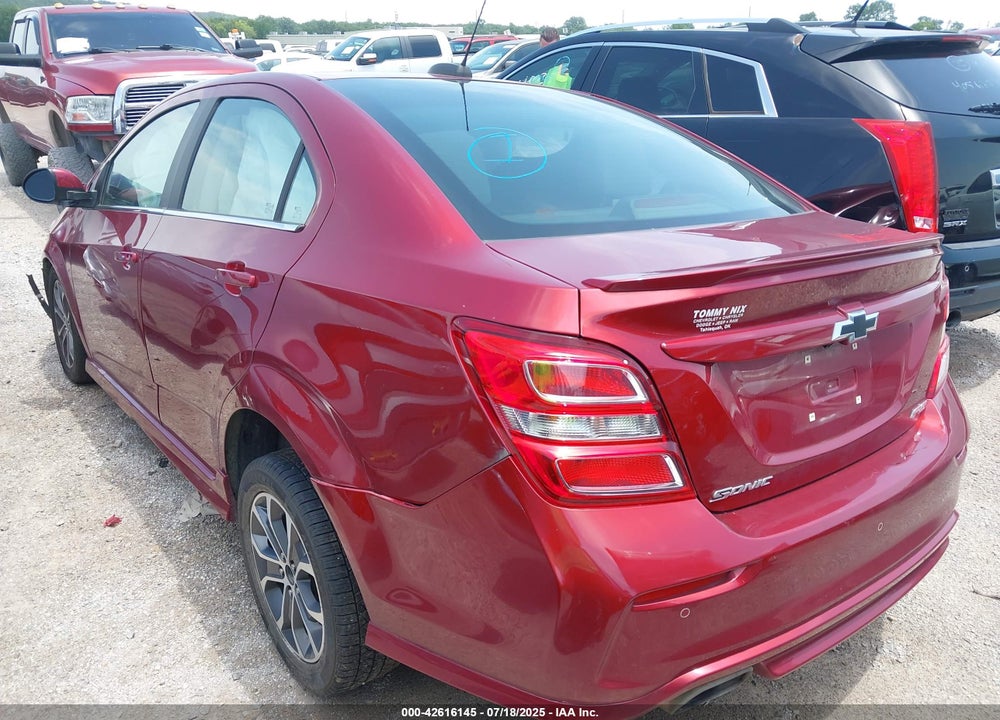 2020 CHEVROLET SONIC VIN: 1G1JD5SB5L4141463