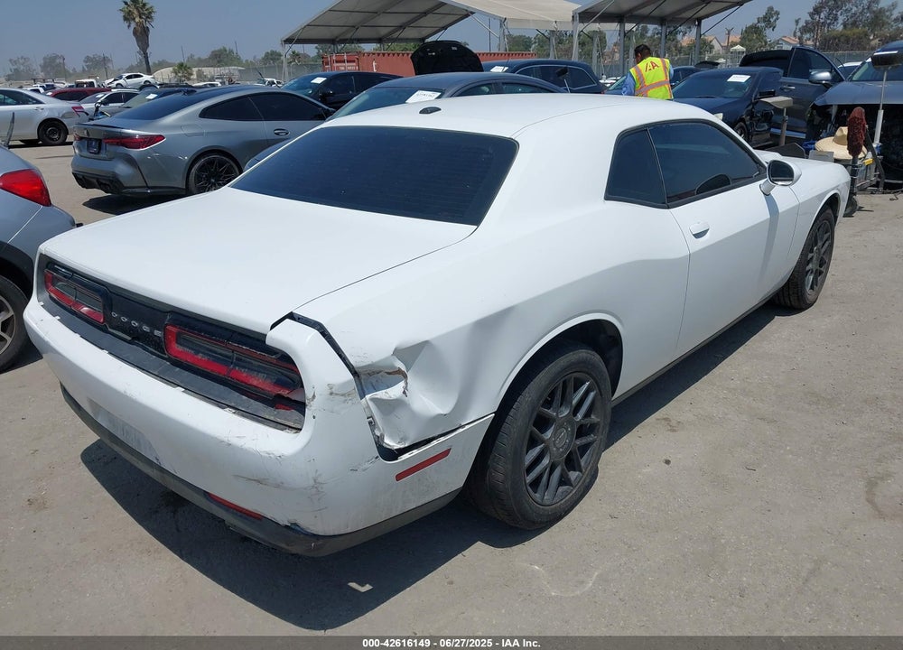 2016 DODGE CHALLENGER VIN: 2C3CDZAG4GH254905