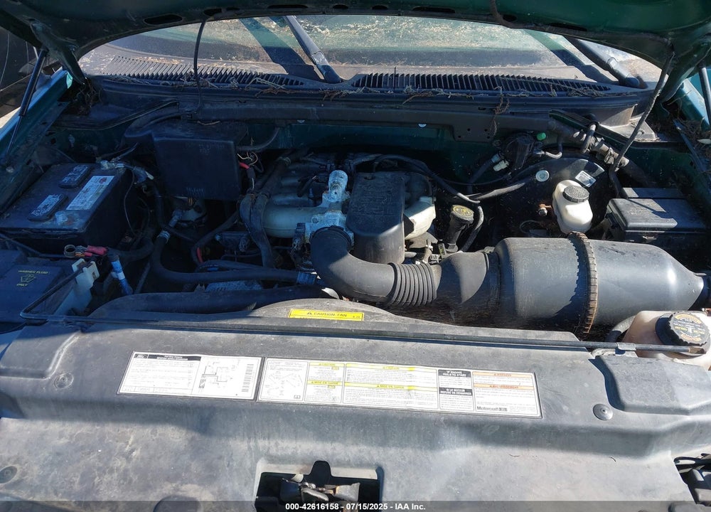 1997 FORD F-150 STANDARD/XL/XLT VIN: 1FTDF1721VND23383