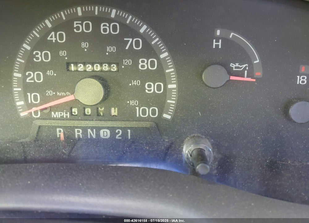 1997 FORD F-150 STANDARD/XL/XLT VIN: 1FTDF1721VND23383