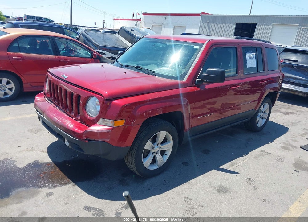 2017 JEEP PATRIOT LATITUDE 4X4 VIN: 1C4NJRFB5HD162520