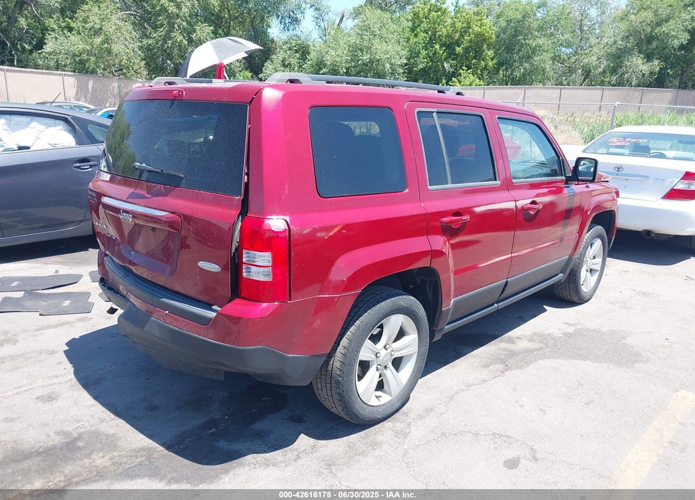 2017 JEEP PATRIOT LATITUDE 4X4 VIN: 1C4NJRFB5HD162520