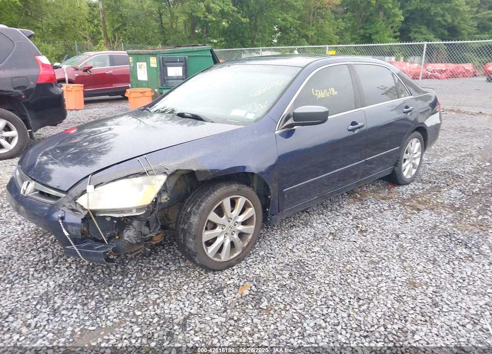 2007 HONDA ACCORD 3.0 EX VIN: 1HGCM665X7A101172