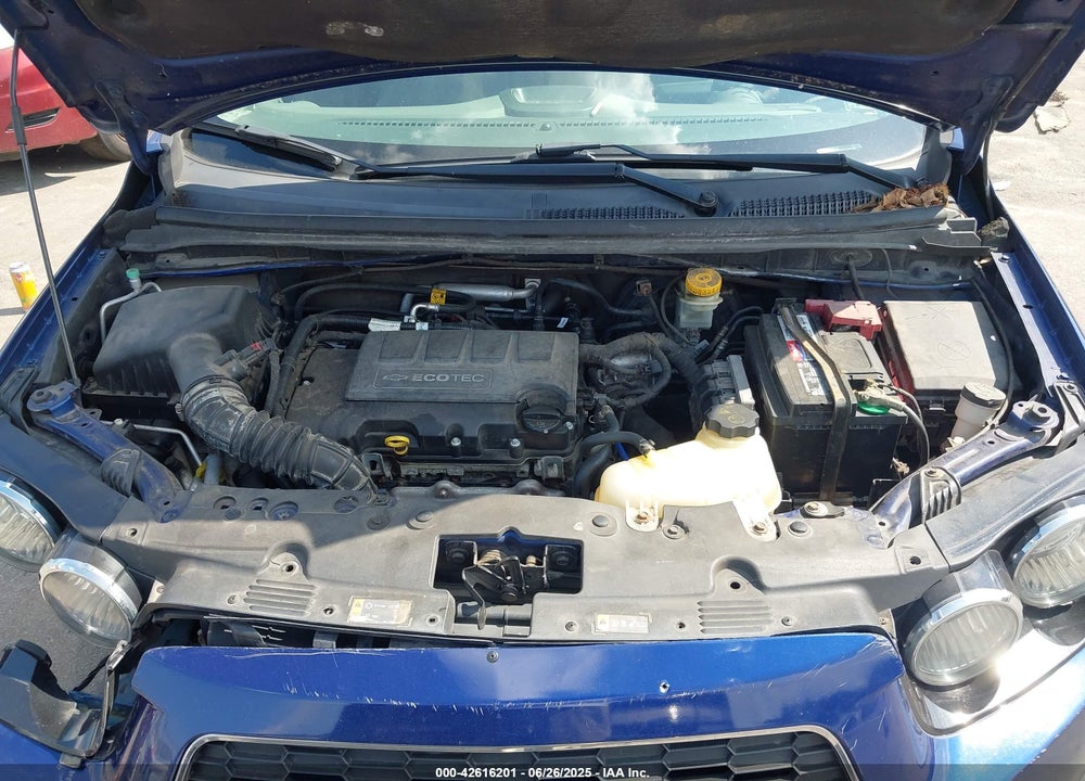 2012 CHEVROLET SONIC VIN: 1G1JC6SB4C4188119