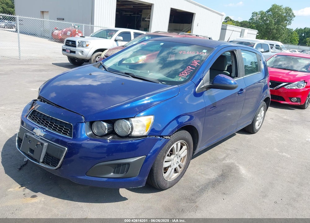 2012 CHEVROLET SONIC VIN: 1G1JC6SB4C4188119