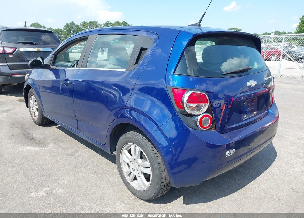 2012 CHEVROLET SONIC VIN: 1G1JC6SB4C4188119