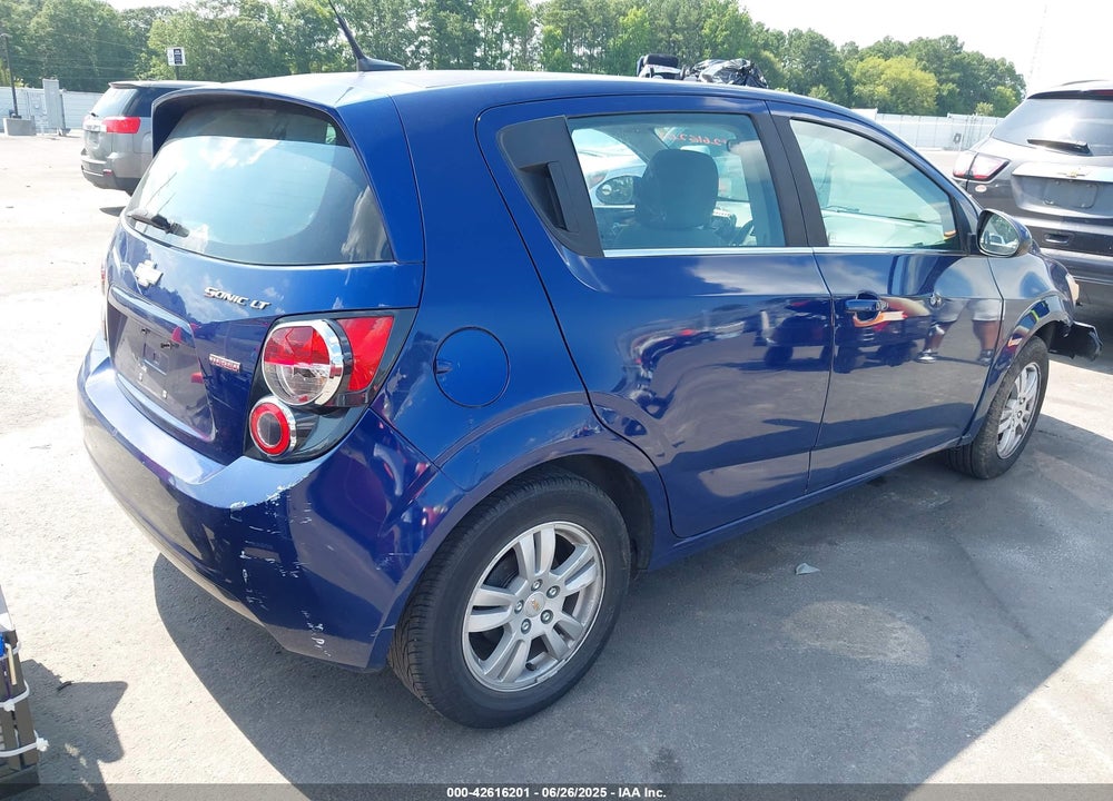 2012 CHEVROLET SONIC VIN: 1G1JC6SB4C4188119