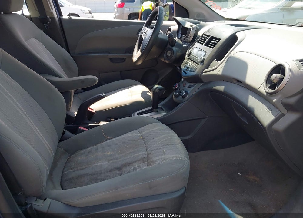 2012 CHEVROLET SONIC VIN: 1G1JC6SB4C4188119