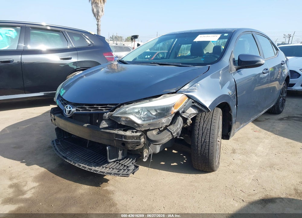 2014 TOYOTA COROLLA VIN: 5YFBURHE1EP081590