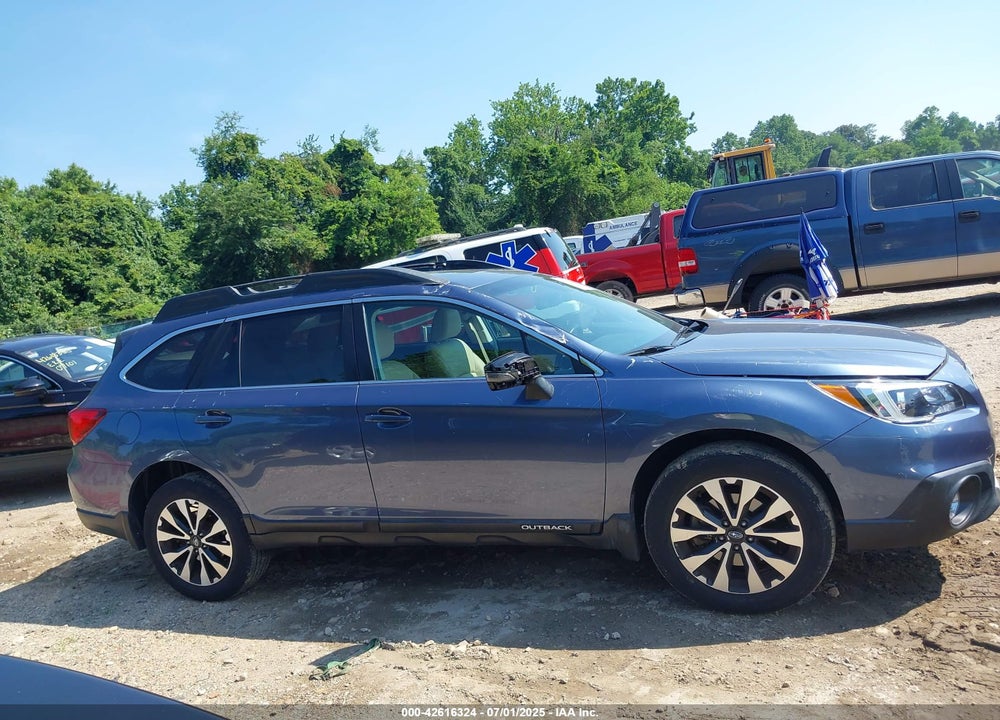 2017 SUBARU OUTBACK 2.5I LIMITED VIN: 4S4BSANC4H3347140