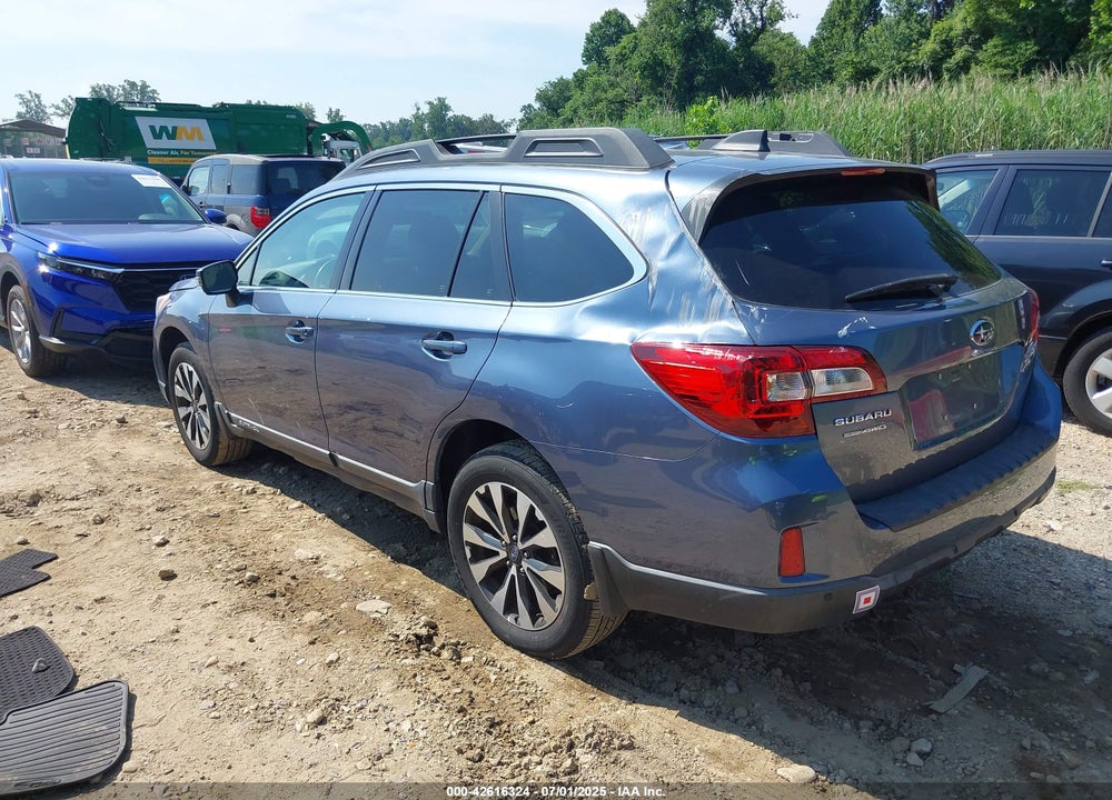 2017 SUBARU OUTBACK 2.5I LIMITED VIN: 4S4BSANC4H3347140