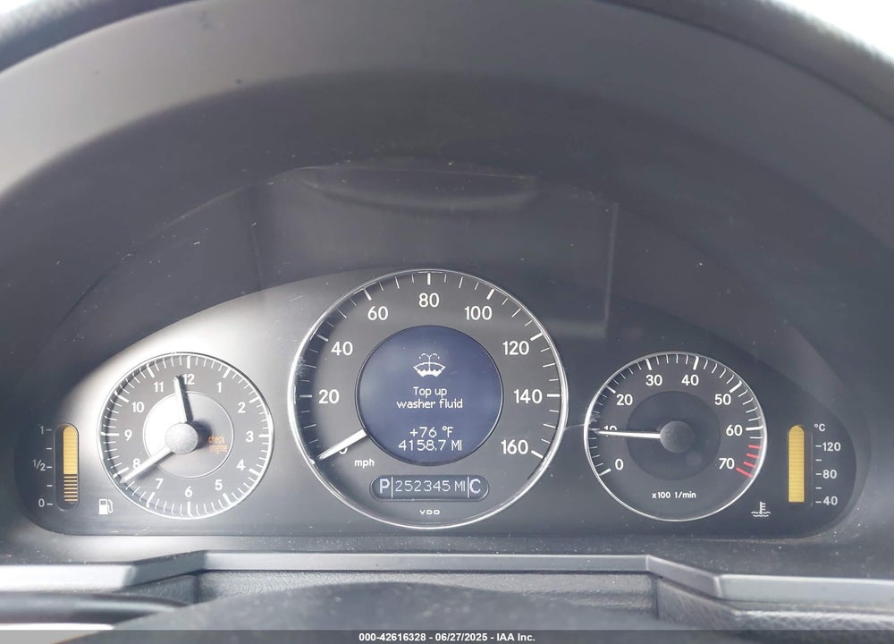 2007 MERCEDES-BENZ E-CLASS VIN: WDBUF56X87B034573