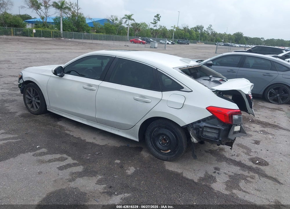 2022 HONDA CIVIC EX VIN: JHMFE1F74NX003499