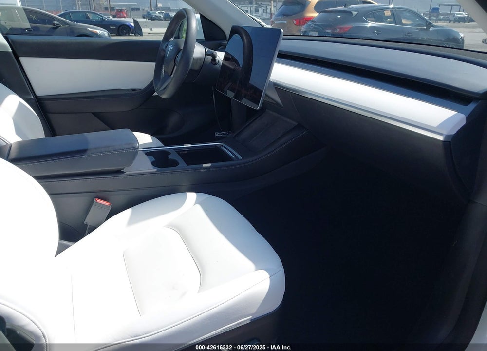 2021 TESLA MODEL Y LONG RANGE DUAL MOTOR ALL-WHEEL DRIVE VIN: 5YJYGDEE7MF269498