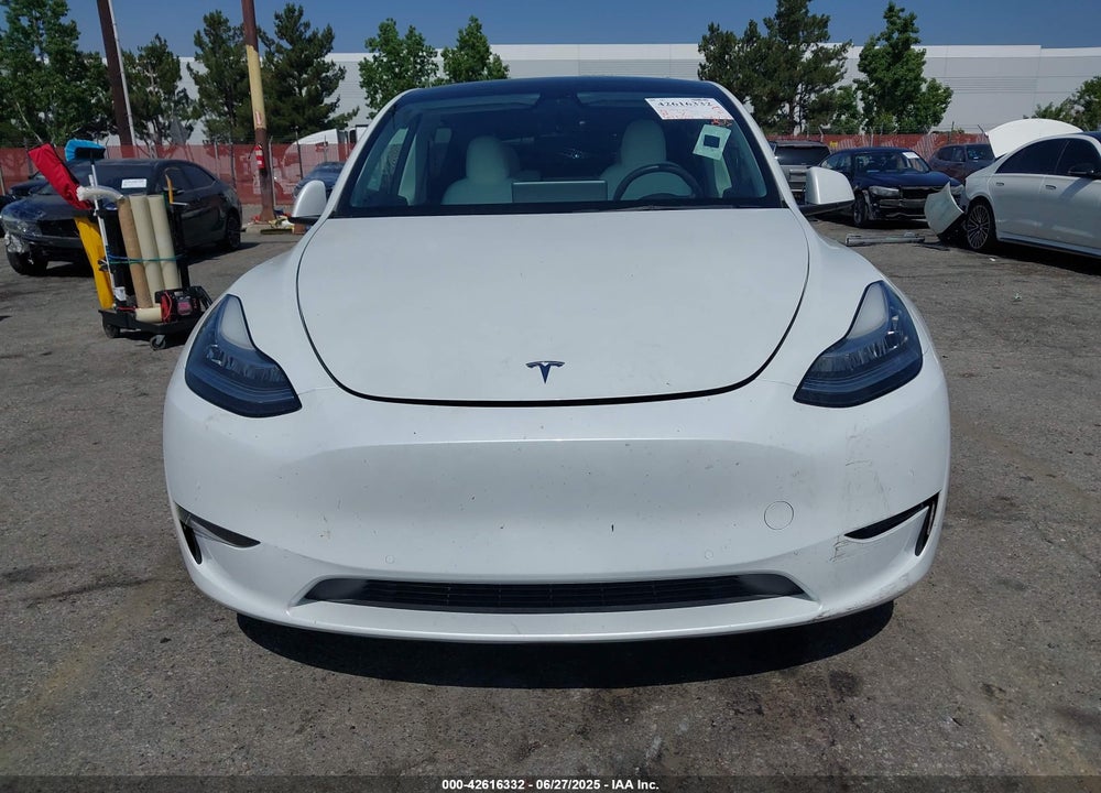 2021 TESLA MODEL Y LONG RANGE DUAL MOTOR ALL-WHEEL DRIVE VIN: 5YJYGDEE7MF269498