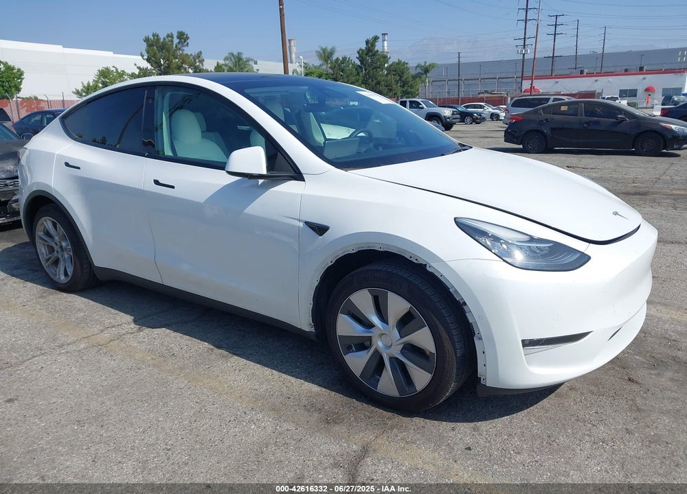 2021 TESLA MODEL Y LONG RANGE DUAL MOTOR ALL-WHEEL DRIVE VIN: 5YJYGDEE7MF269498