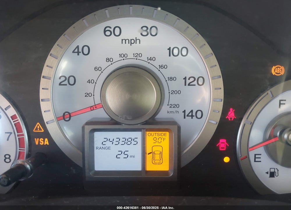 2009 HONDA PILOT EX-L VIN: 5FNYF48569B000947