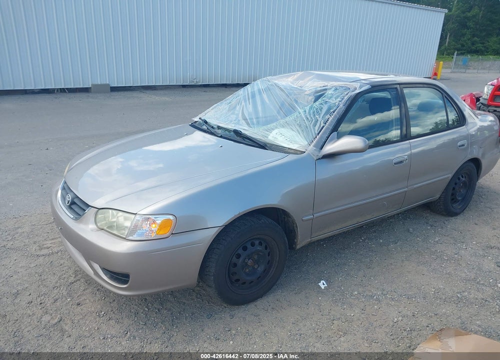 2002 TOYOTA COROLLA LE VIN: 2T1BR12E72C537034