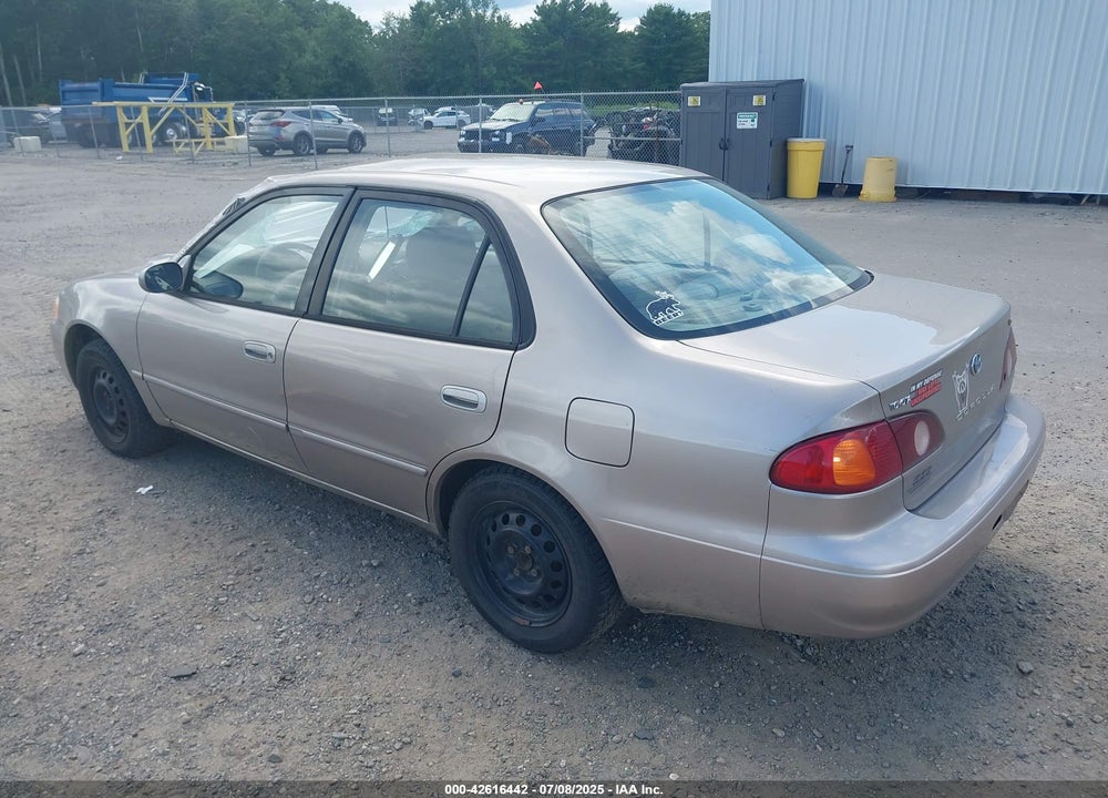 2002 TOYOTA COROLLA LE VIN: 2T1BR12E72C537034