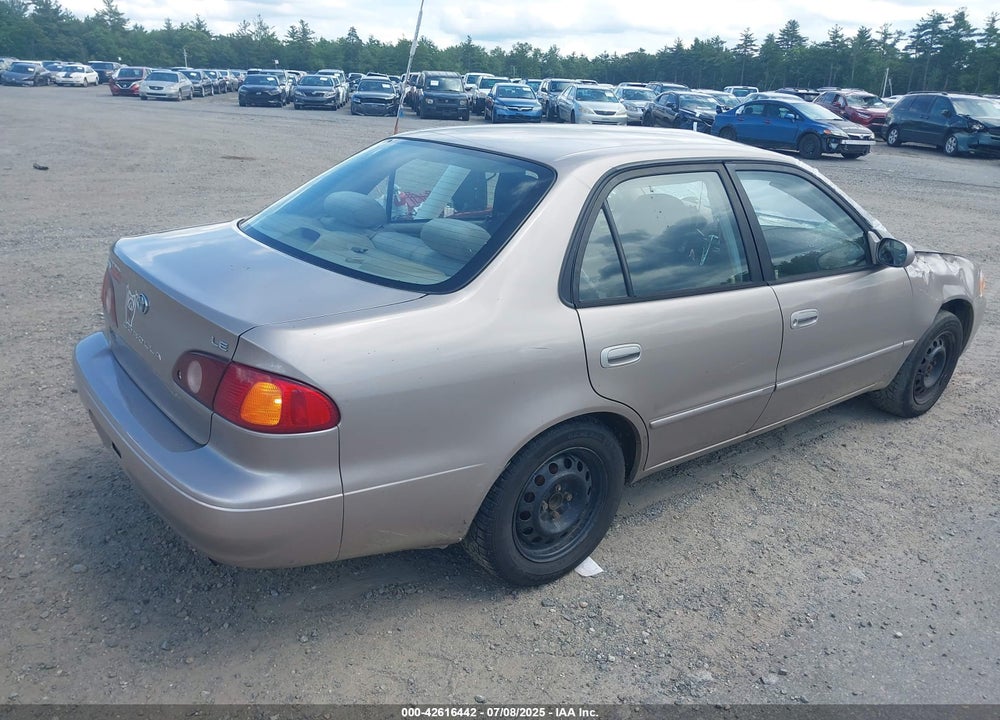 2002 TOYOTA COROLLA LE VIN: 2T1BR12E72C537034