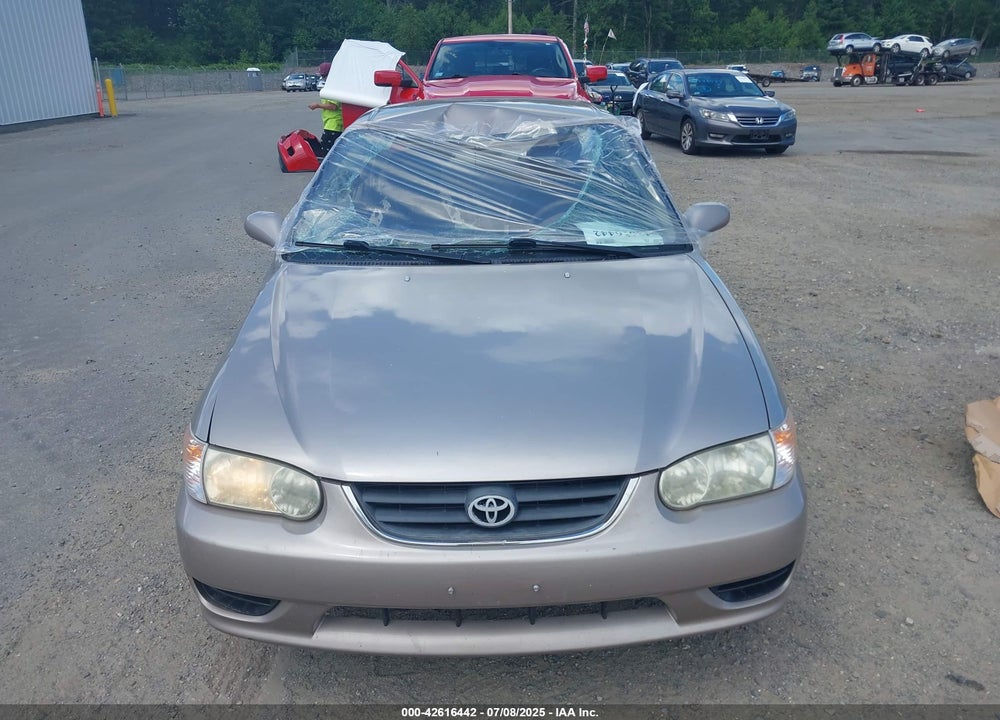 2002 TOYOTA COROLLA LE VIN: 2T1BR12E72C537034